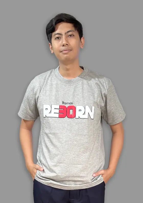 Kaos Cotton Combed Sablon